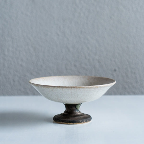 吉田丈 白釉 コンポート B