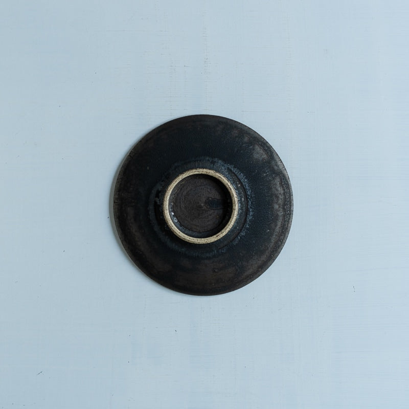 吉田丈 白釉 豆皿